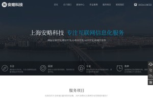 上海安略科技网站缩略图